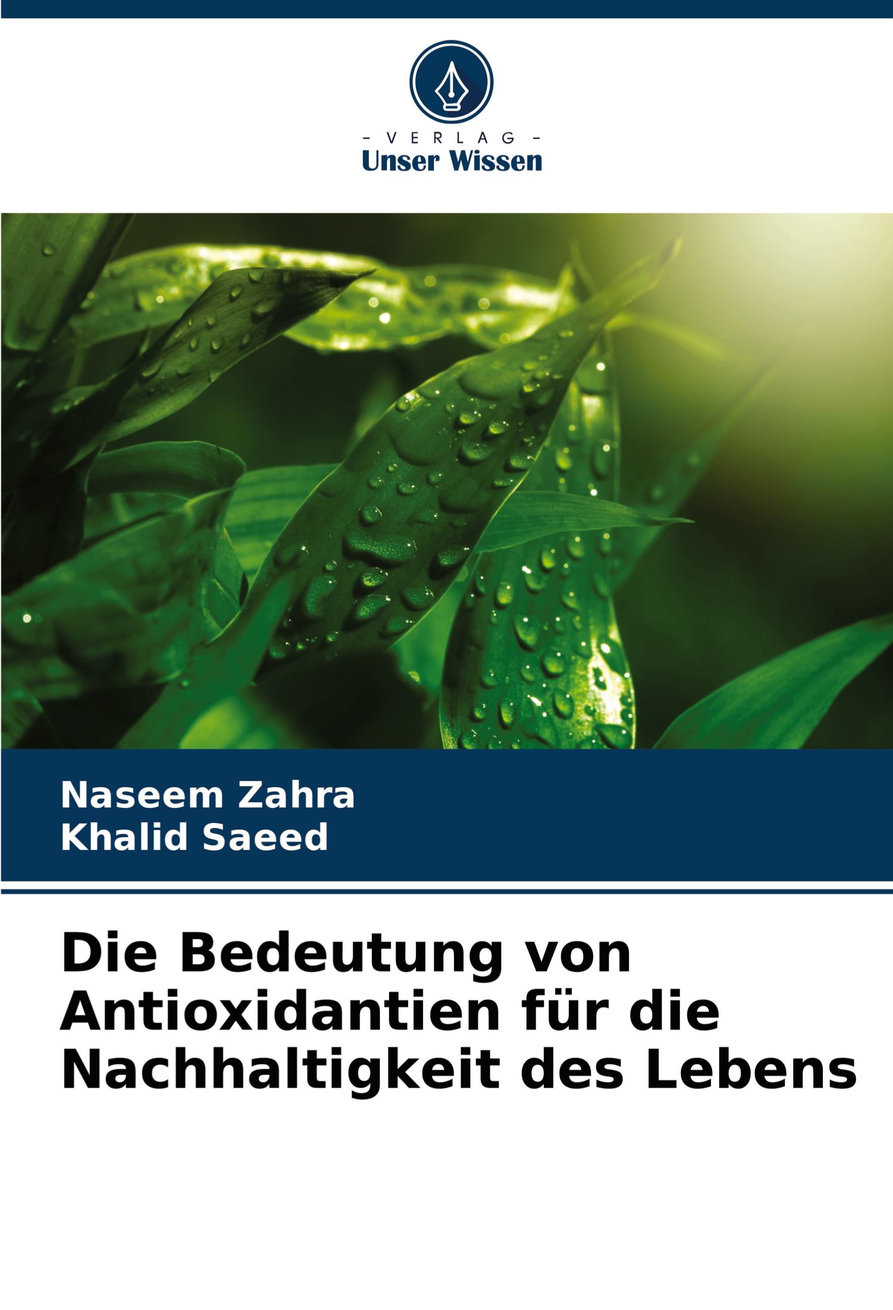 Die Bedeutung von Antioxidantien für die Nachhaltigkeit des Lebens