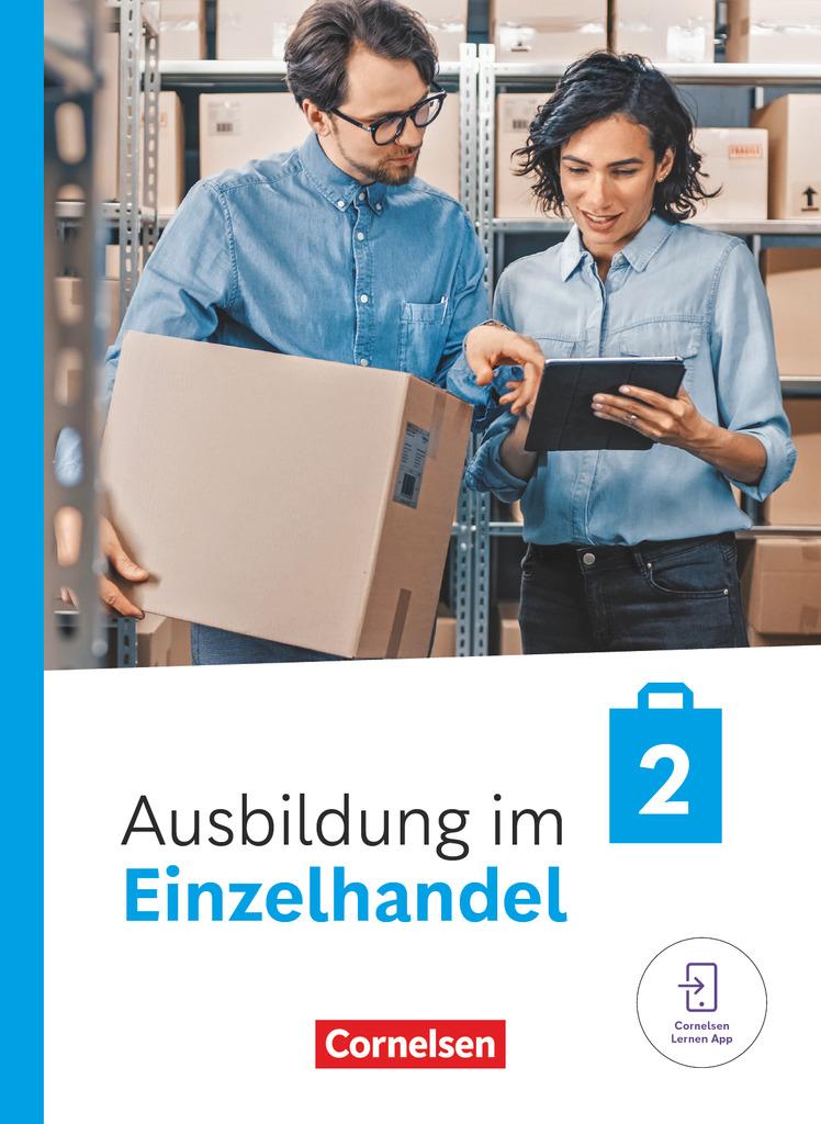 Ausbildung im Einzelhandel 2. Ausbildungsjahr - Ausgabe 2024 - Fachkunde mit Videos