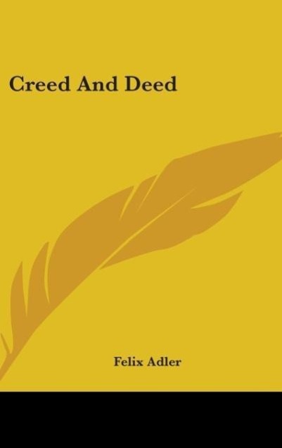 Creed And Deed