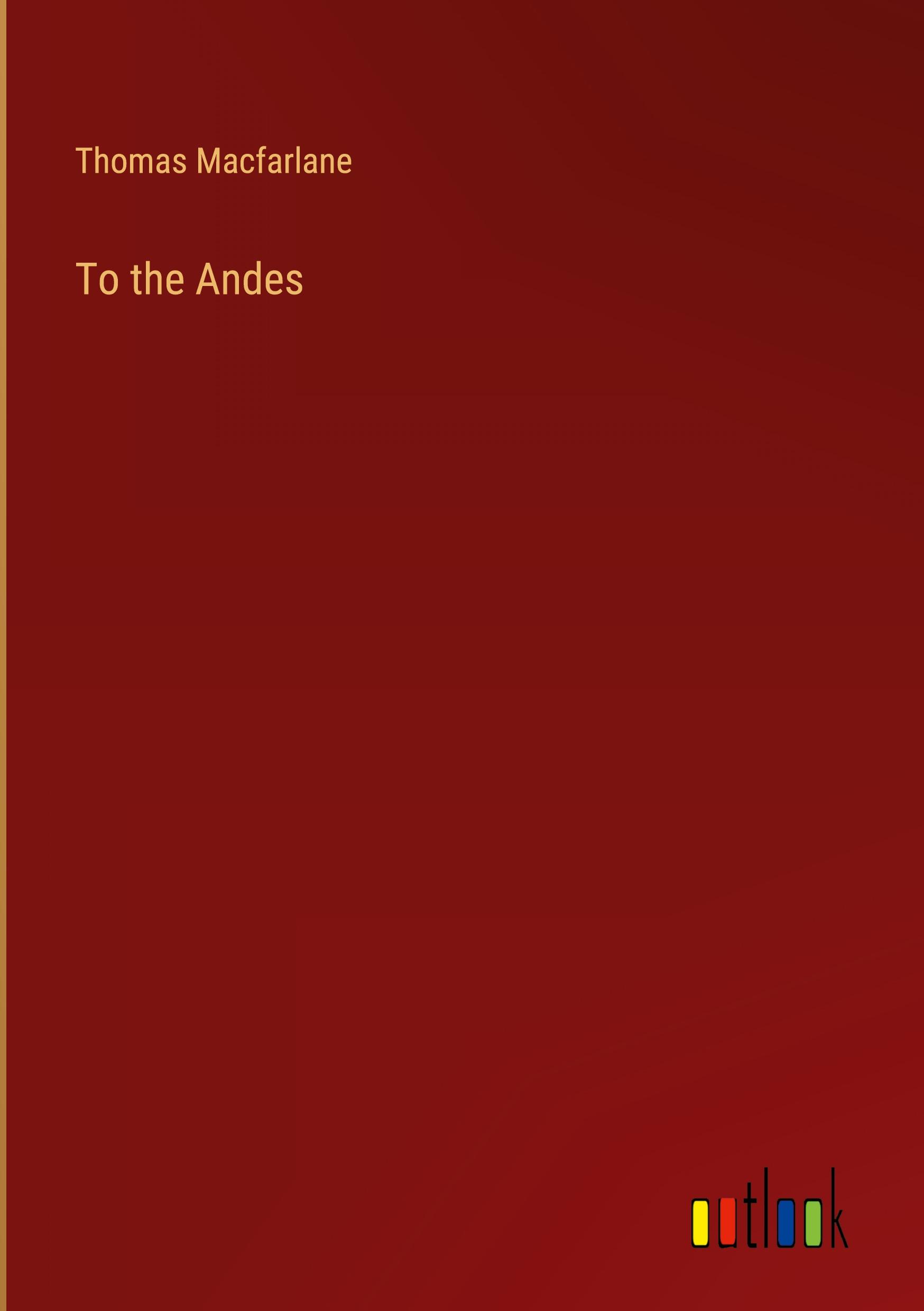 To the Andes