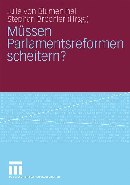 Müssen Parlamentsreformen scheitern?