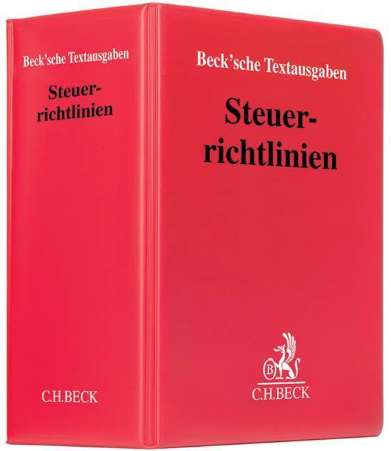 Steuerrichtlinien (mit Fortsetzungsnotierung). Inkl. 192. Ergänzungslieferung