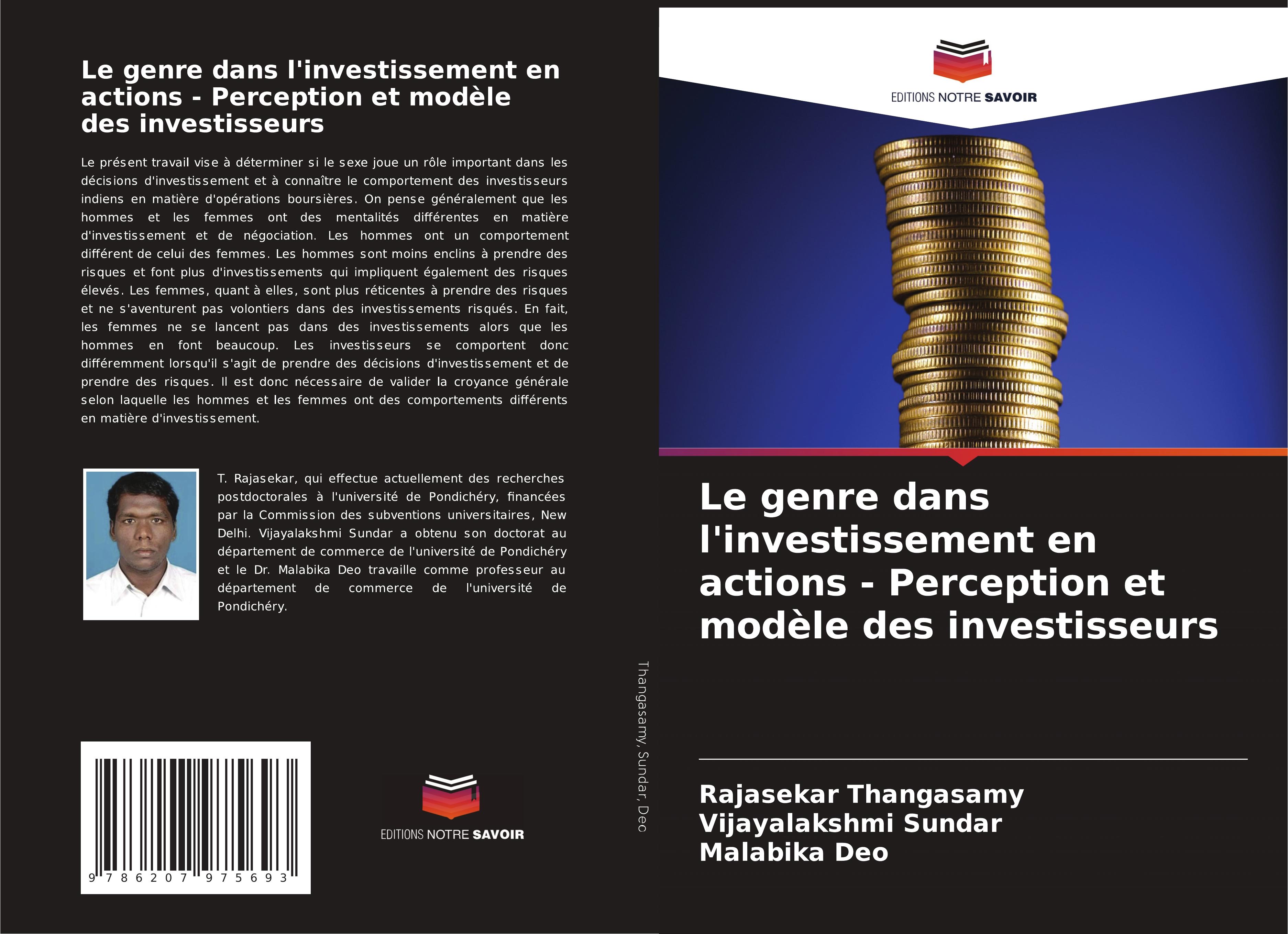 Le genre dans l'investissement en actions - Perception et modèle des investisseurs