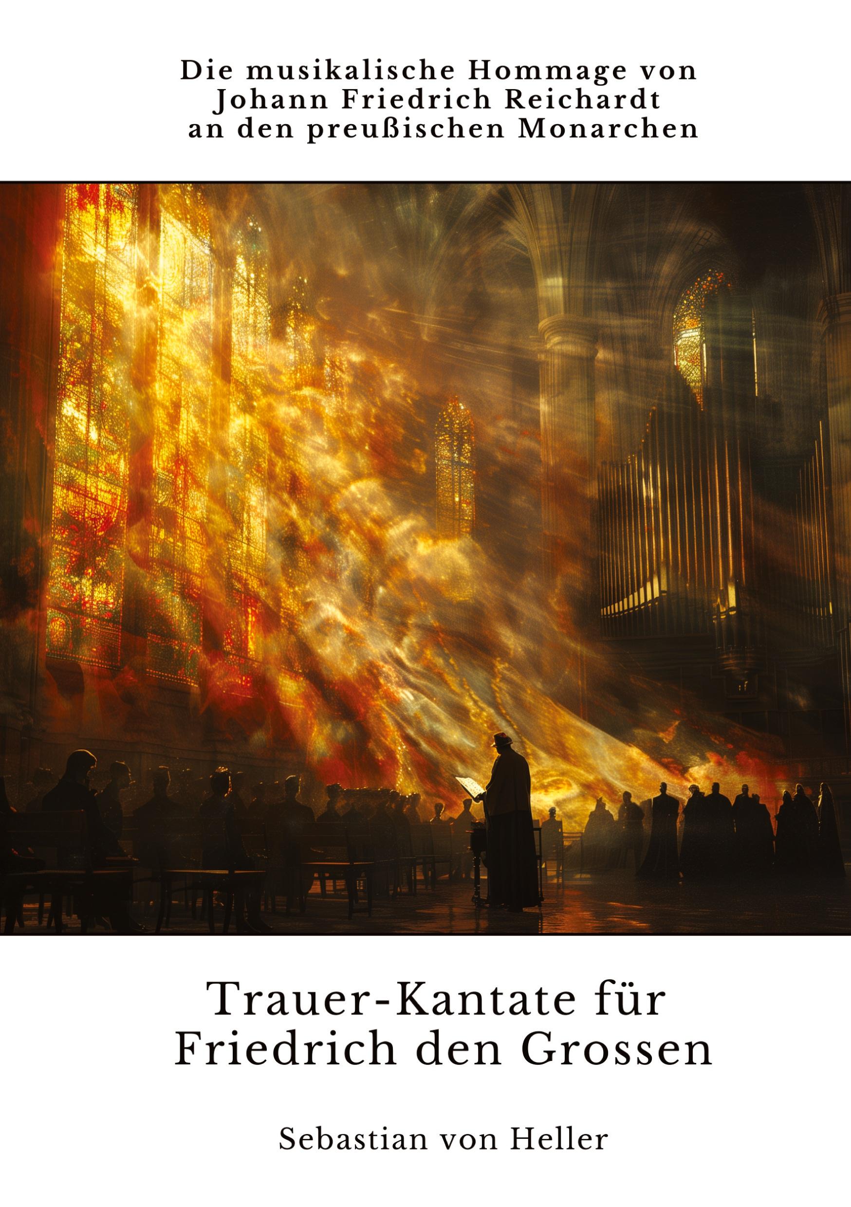 Trauer-Kantate für  Friedrich den Grossen