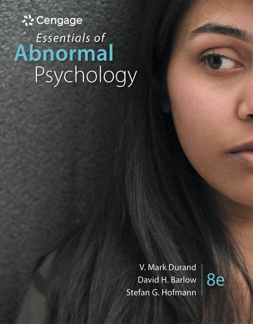 Bundle: Essentials of Abnormal Psychology, Loose-Leaf Version, 8th + Mindtap Psychology, 1 Term (6 Months) Printed Access Card