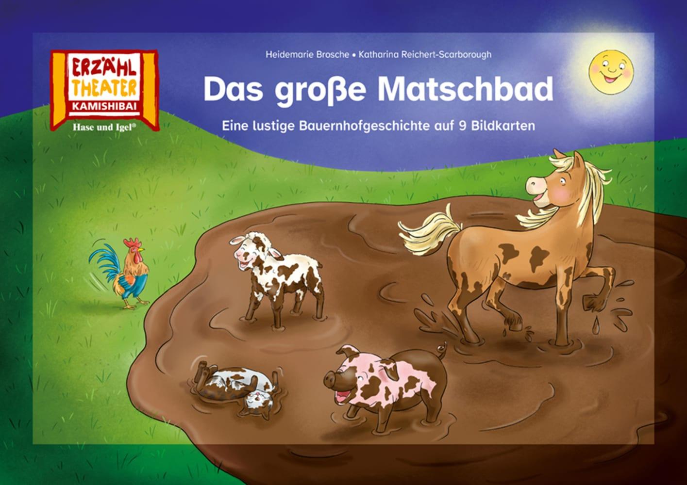 Das große Matschbad / Kamishibai Bildkarten