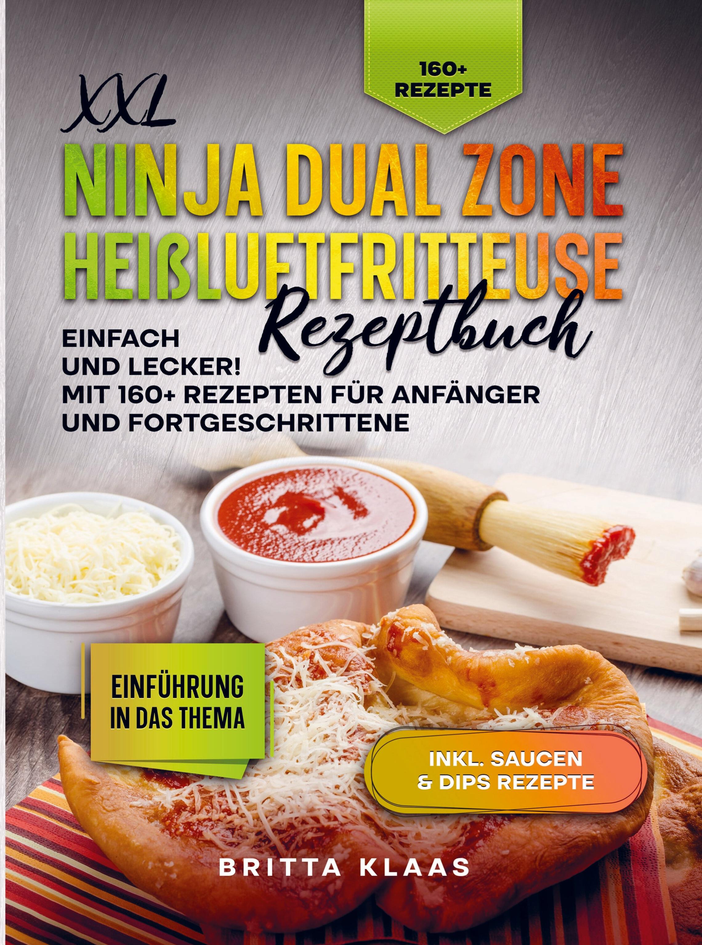 XXL Ninja Dual Zone Heißluftfritteuse Rezeptbuch