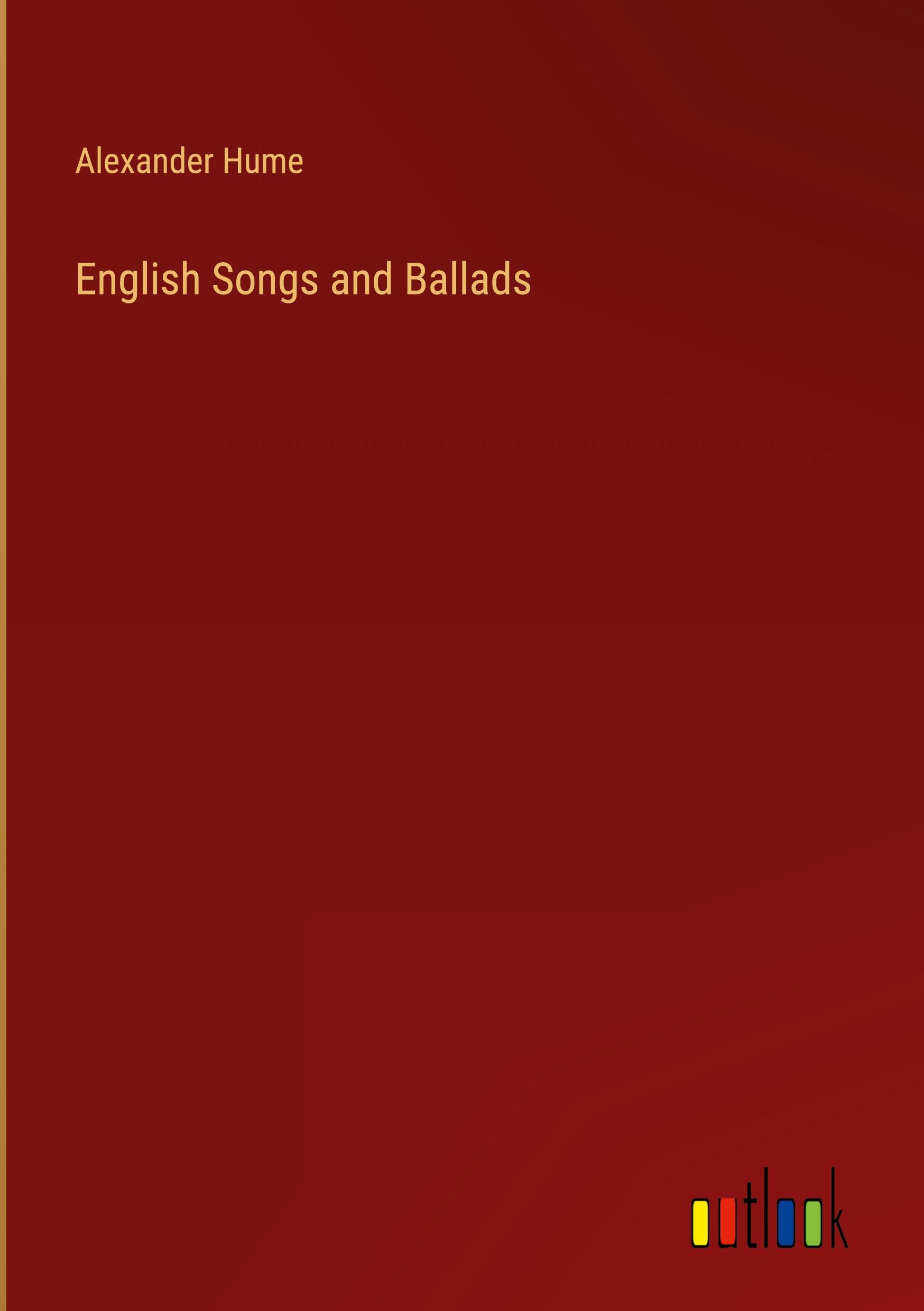 English Songs and Ballads