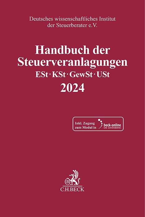 Handbuch der Steuerveranlagungen