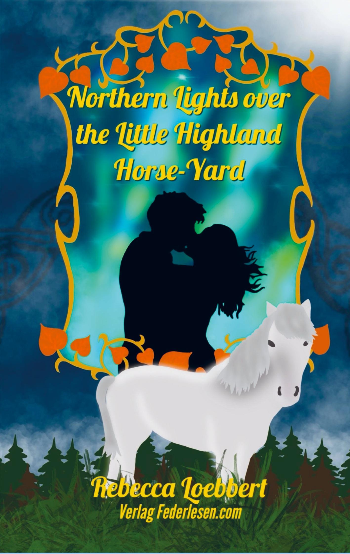 Northern Lights over the  Little Highland Horse-Yard