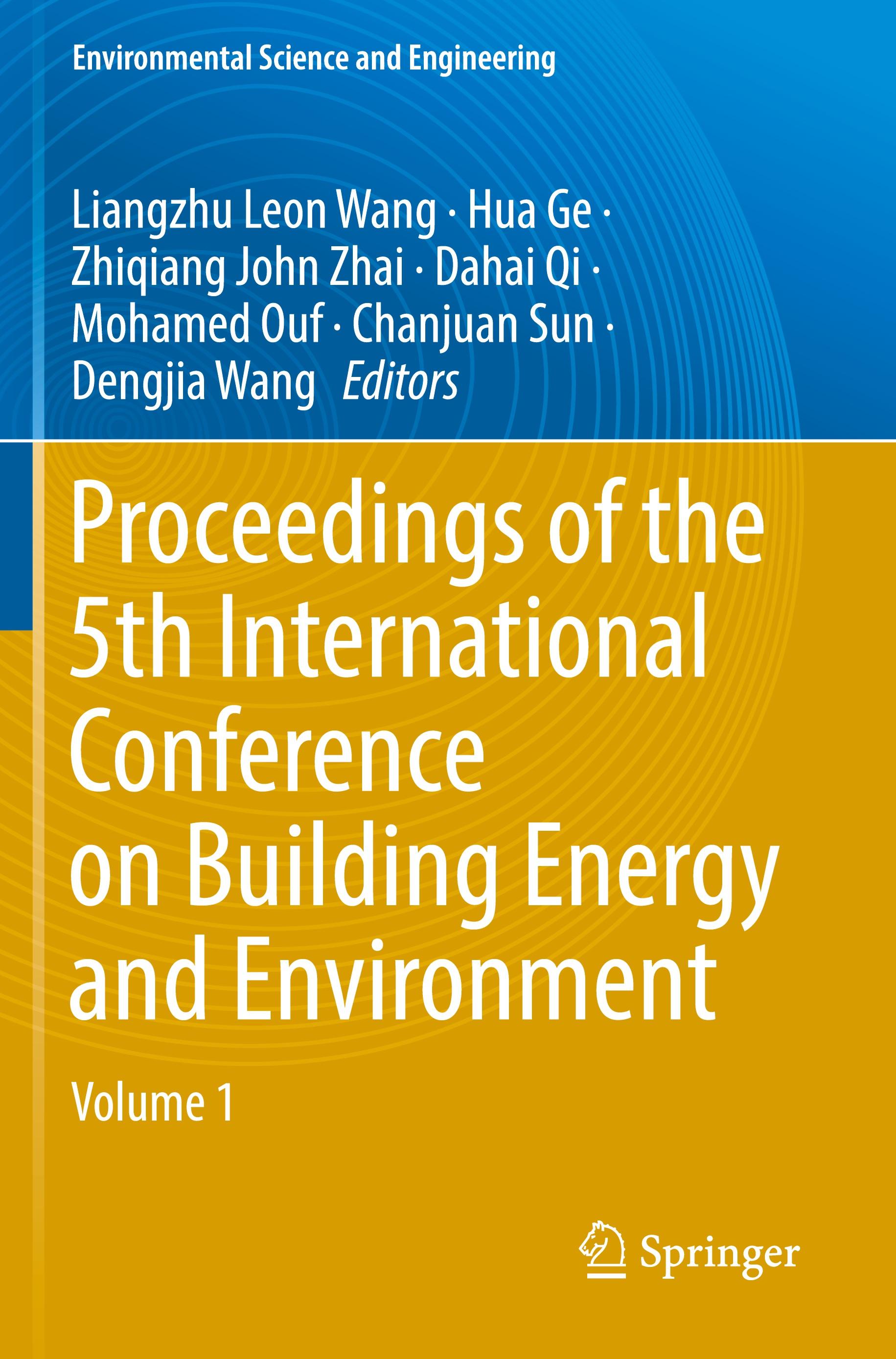 Proceedings of the 5th International Conference on Building Energy and Environment