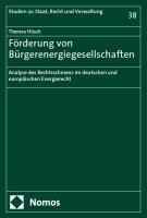 Förderung von Bürgerenergiegesellschaften