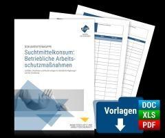 Dokumentenmappe Suchtmittelkonsum: Betriebliche Arbeitsschutzmaßnahmen