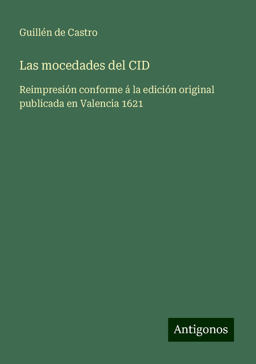 Las mocedades del CID