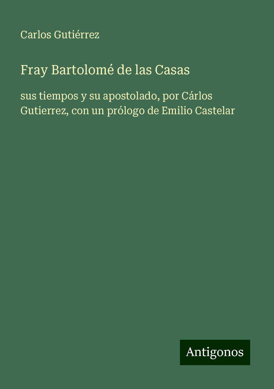 Fray Bartolomé de las Casas