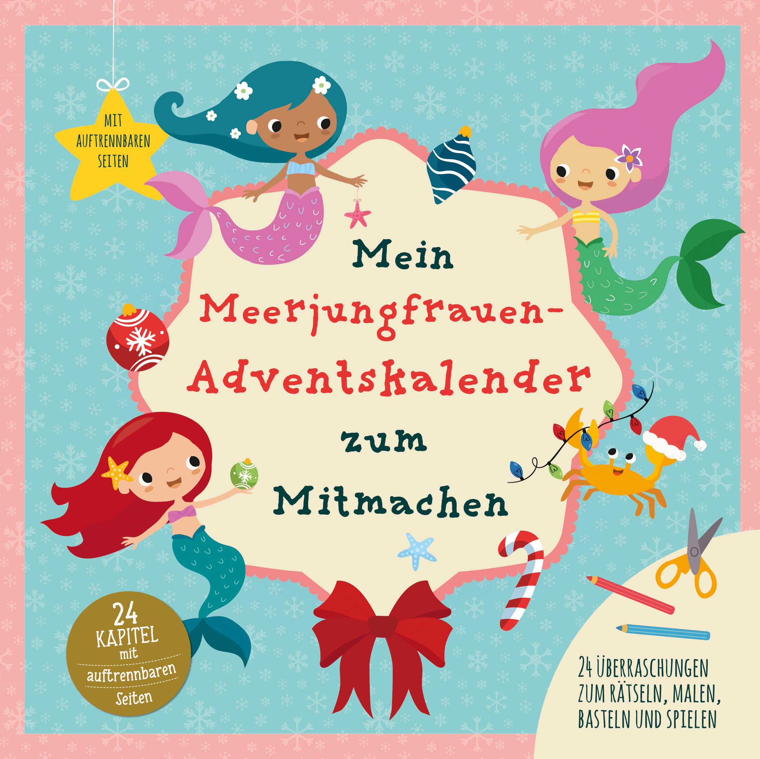 Mein Meerjungrauen-Adventskalender zum Mitmachen