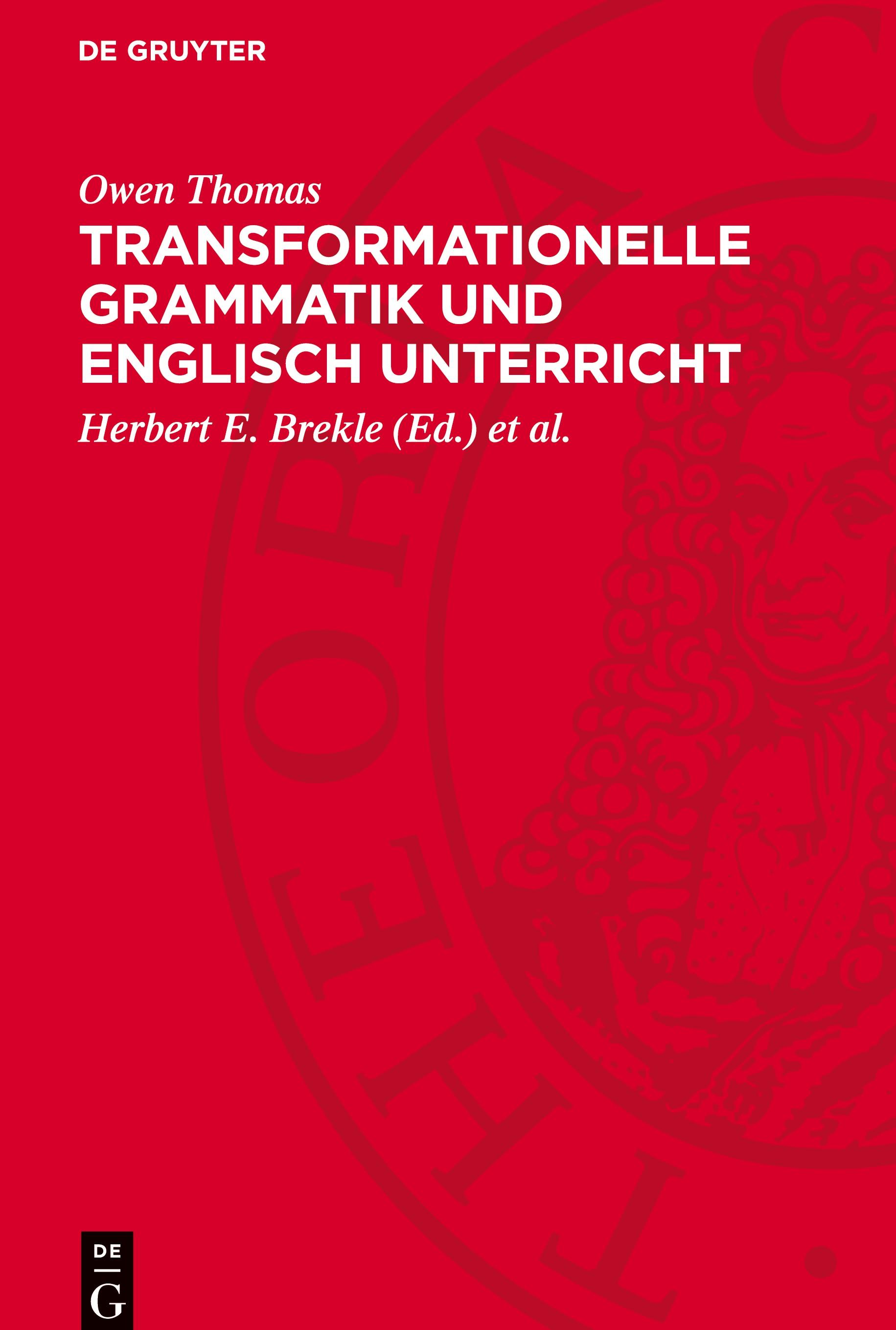 Transformationelle Grammatik und Englisch Unterricht