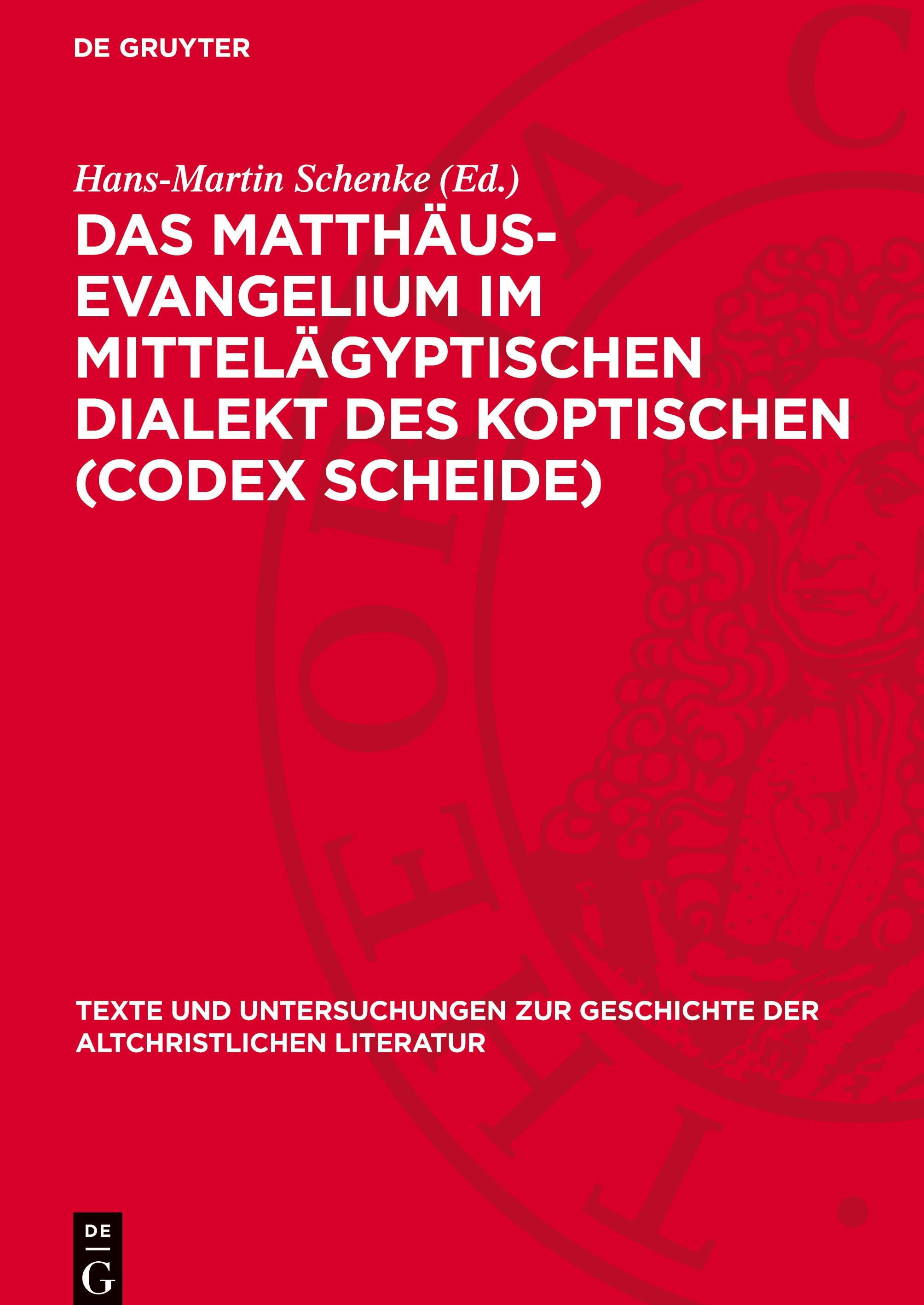 Das Matthäus-Evangelium im Mittelägyptischen Dialekt des Koptischen (Codex Scheide)