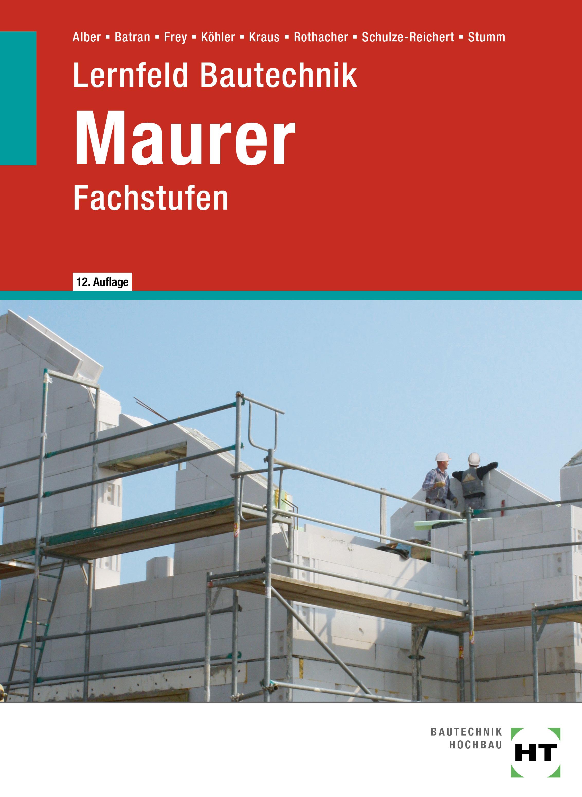 eBook inside: Buch und eBook Lernfeld Bautechnik Maurer