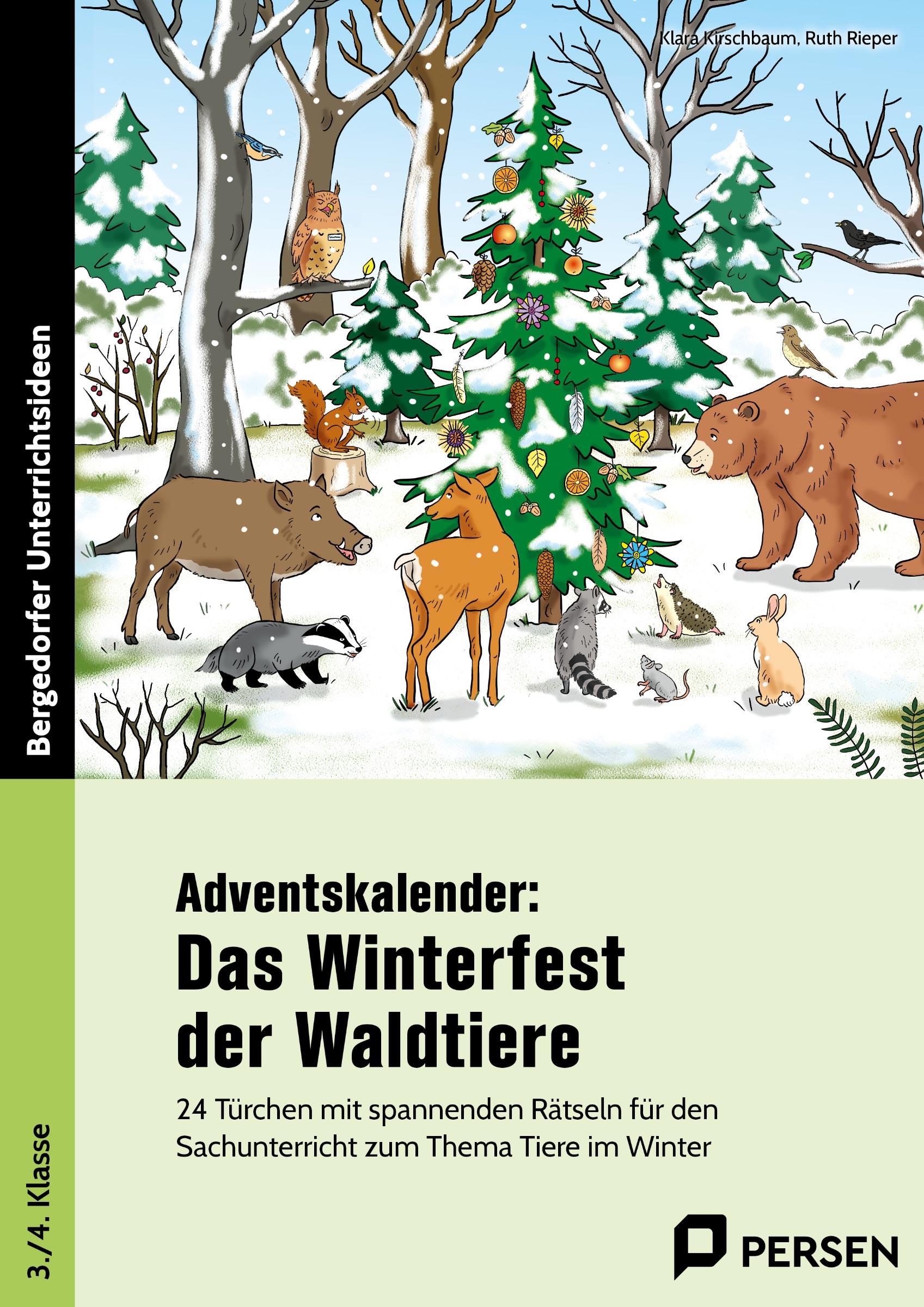 Adventskalender: Das Winterfest der Waldtiere