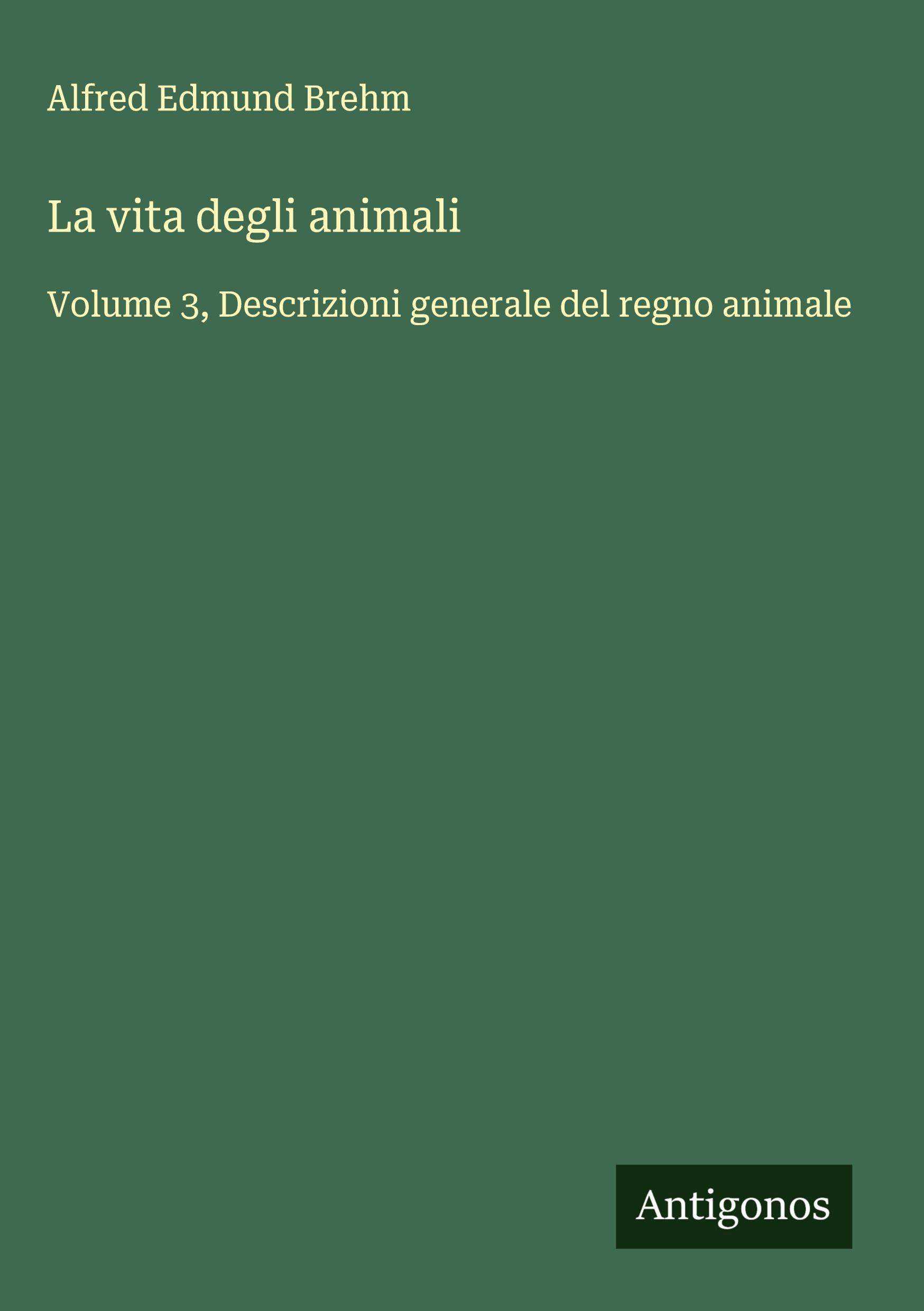 La vita degli animali