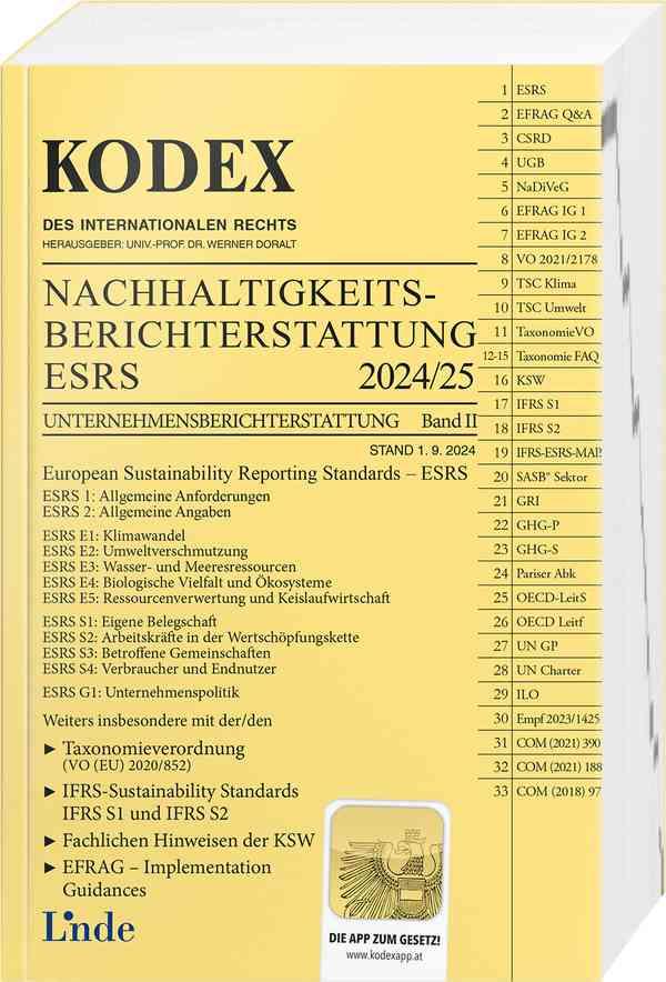 KODEX Nachhaltigkeitsberichterstattung - ESRS