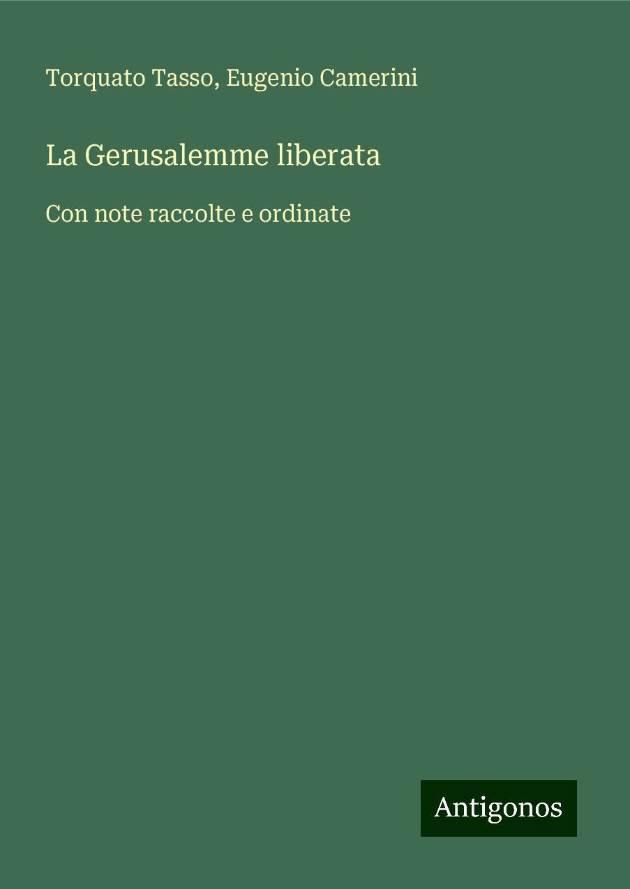 La Gerusalemme liberata