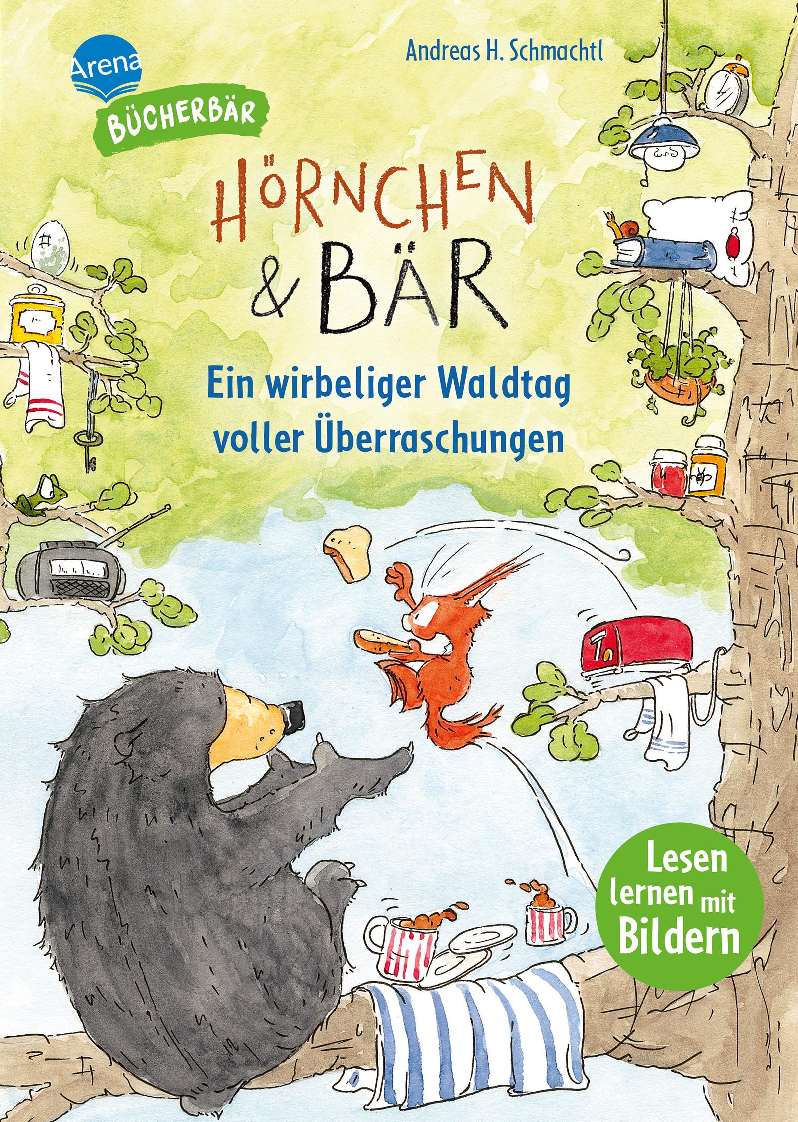 Hörnchen & Bär. Ein wirbeliger Waldtag voller Überraschungen