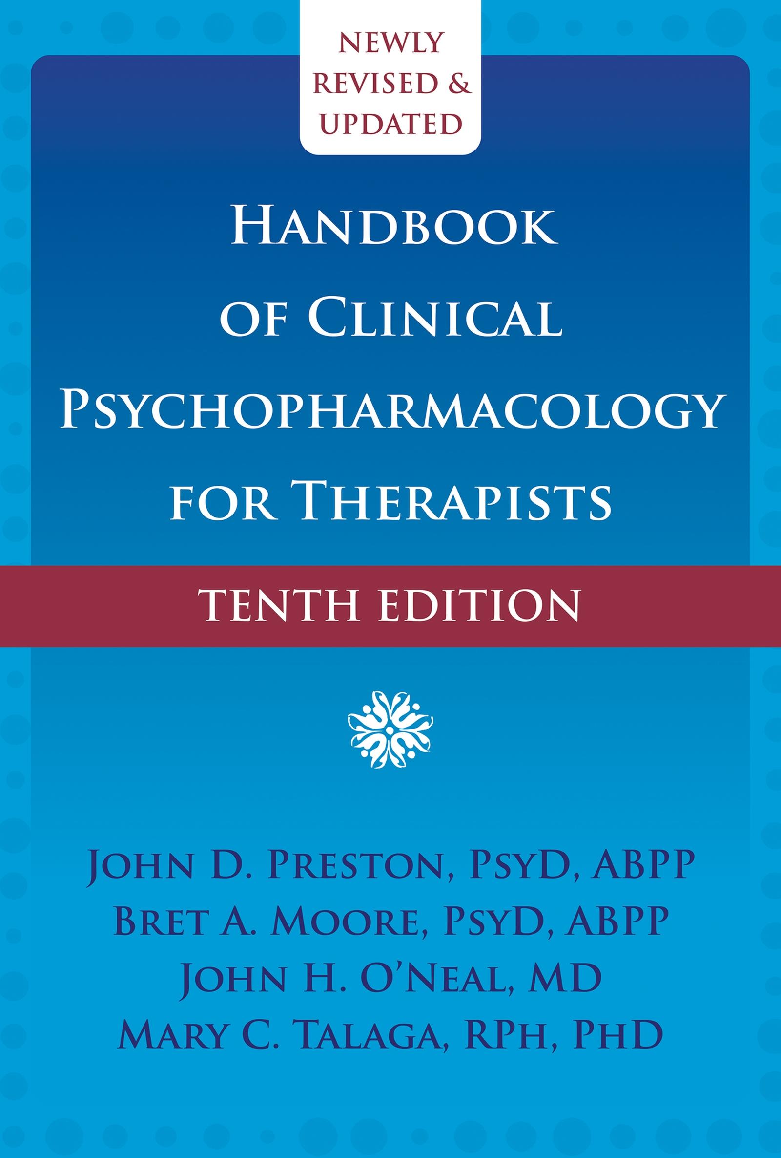 Handbook of Clinical Psychopharmacology for Therapists