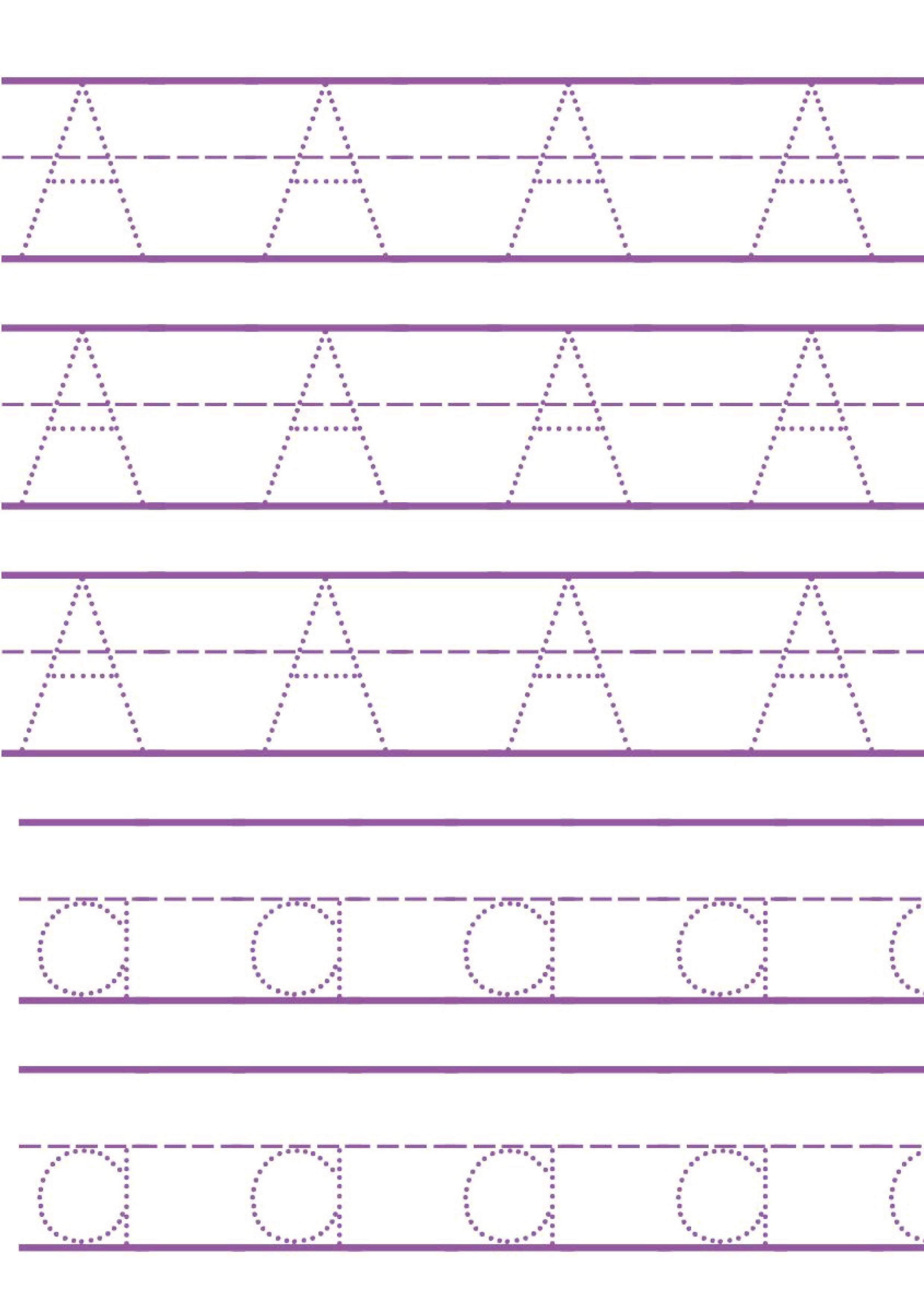 Übungsbuch zum Nachzeichnen von ABC-Buchstaben für Kinder: Alphabet schreiben lernen. Handschrift-Aktivitätsbuch für Vorschulkinder, Kindergärten