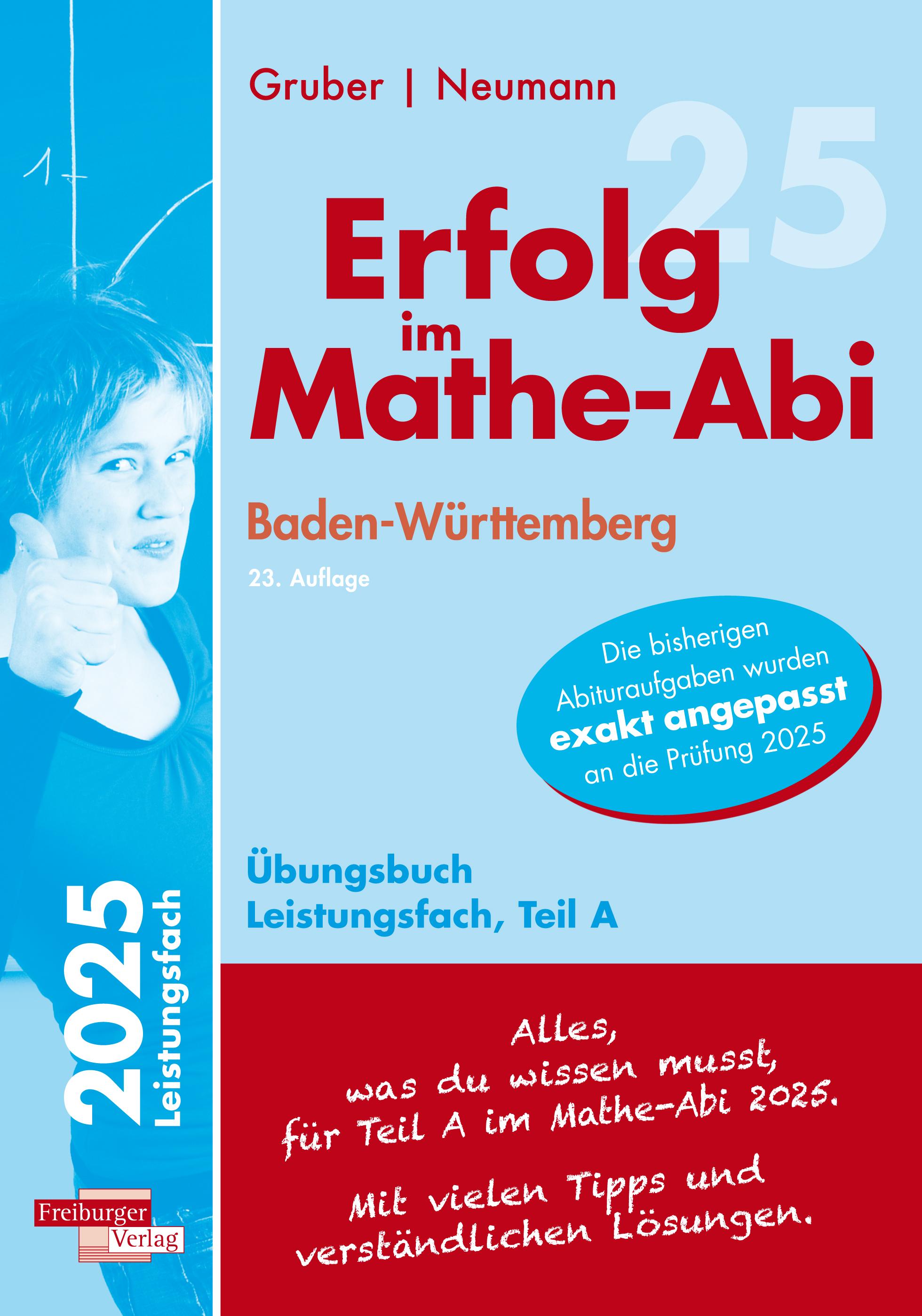 Erfolg im Mathe-Abi 2025 Leistungsfach Teil A Baden-Württemberg