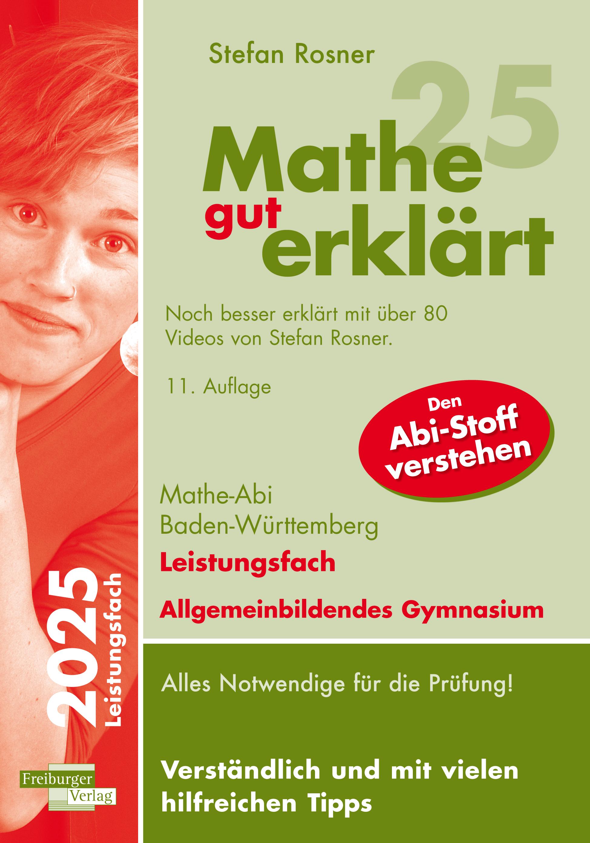 Mathe gut erklärt 2025 Leistungsfach Baden-Württemberg Gymnasium