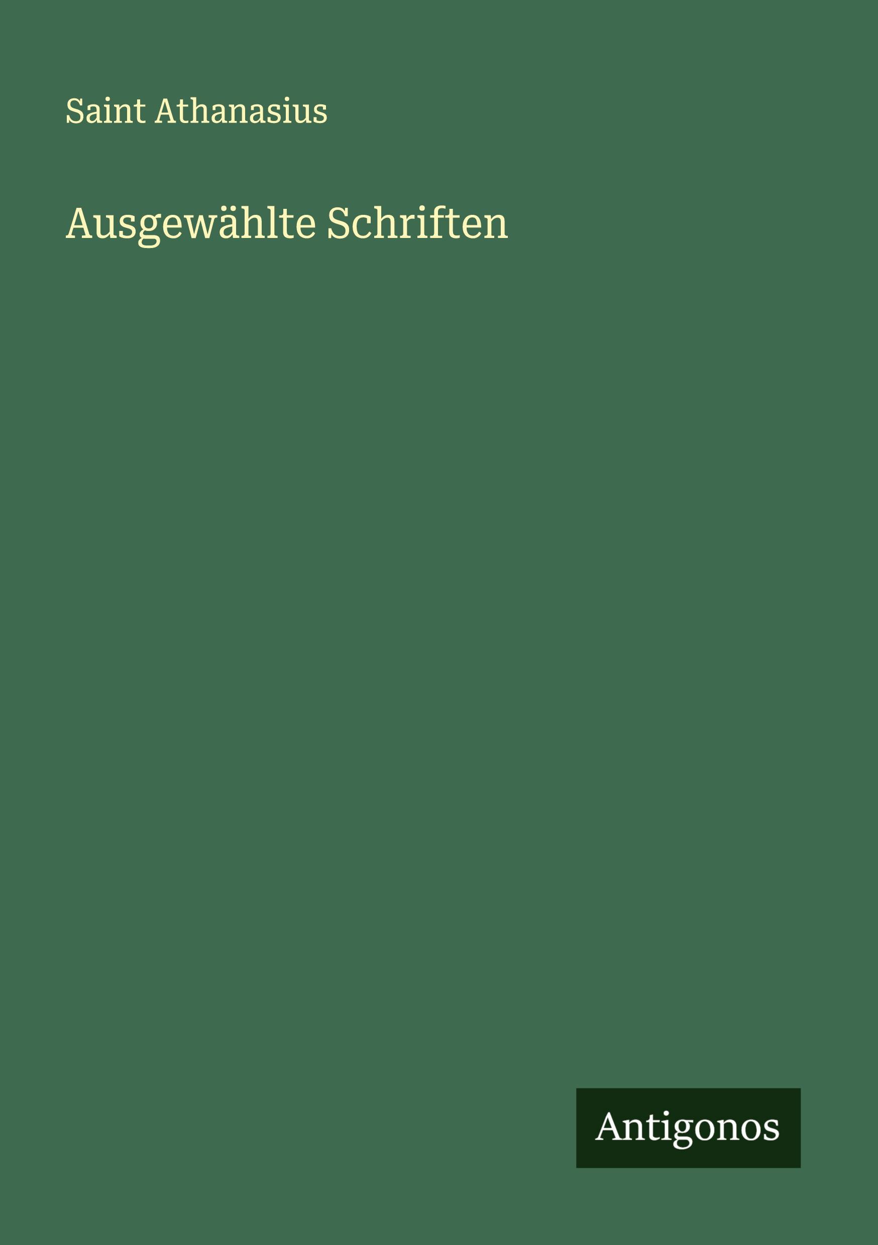 Ausgewählte Schriften