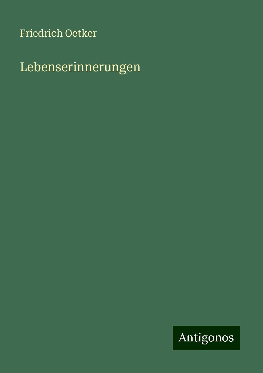 Lebenserinnerungen