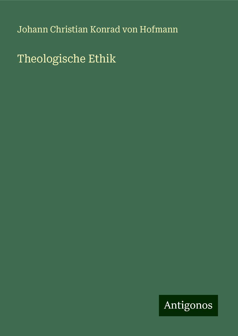 Theologische Ethik