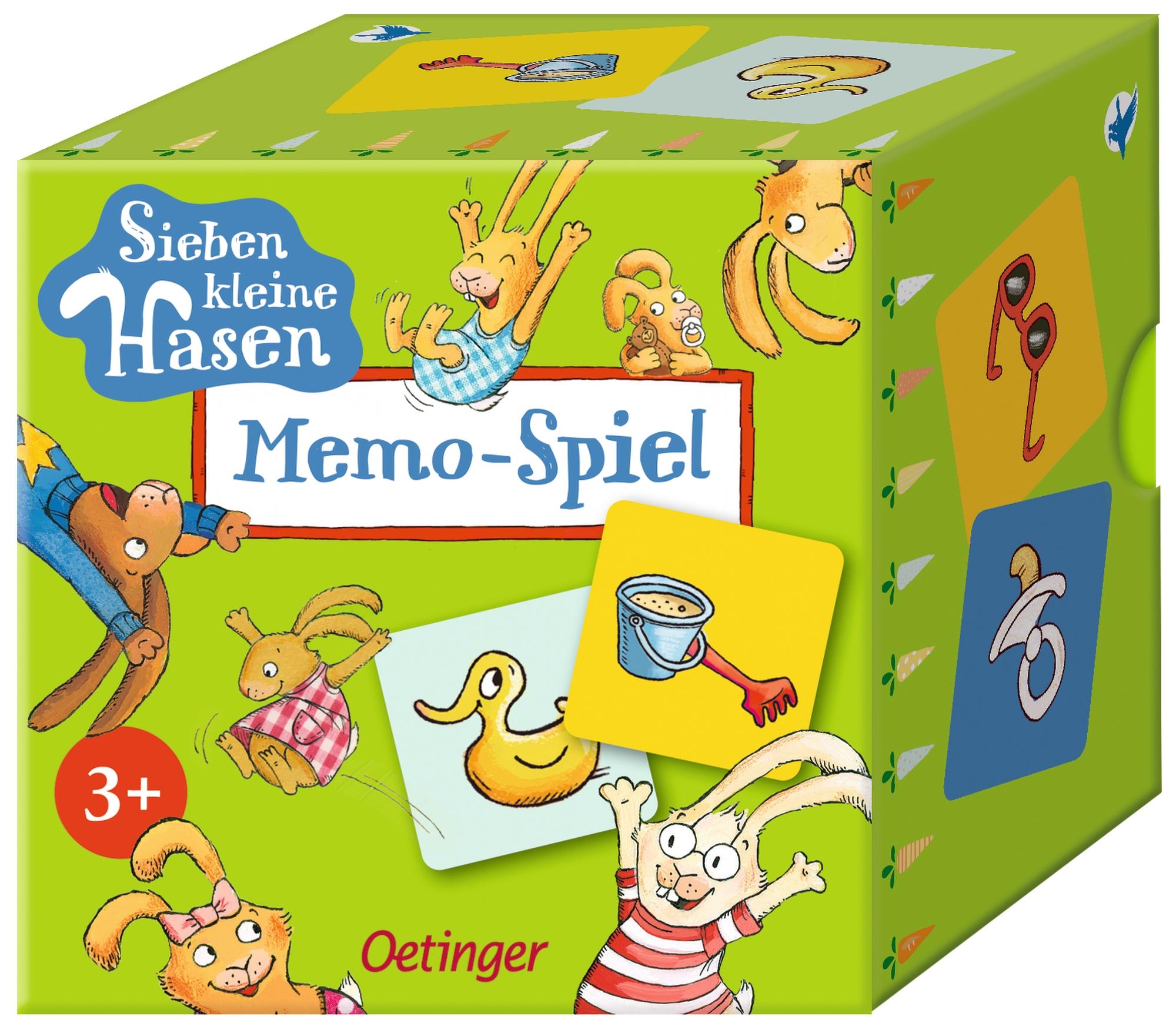 Sieben kleine Hasen. Memo-Spiel