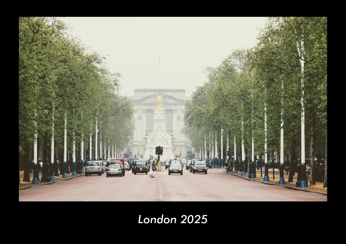 London 2025 Fotokalender DIN A3