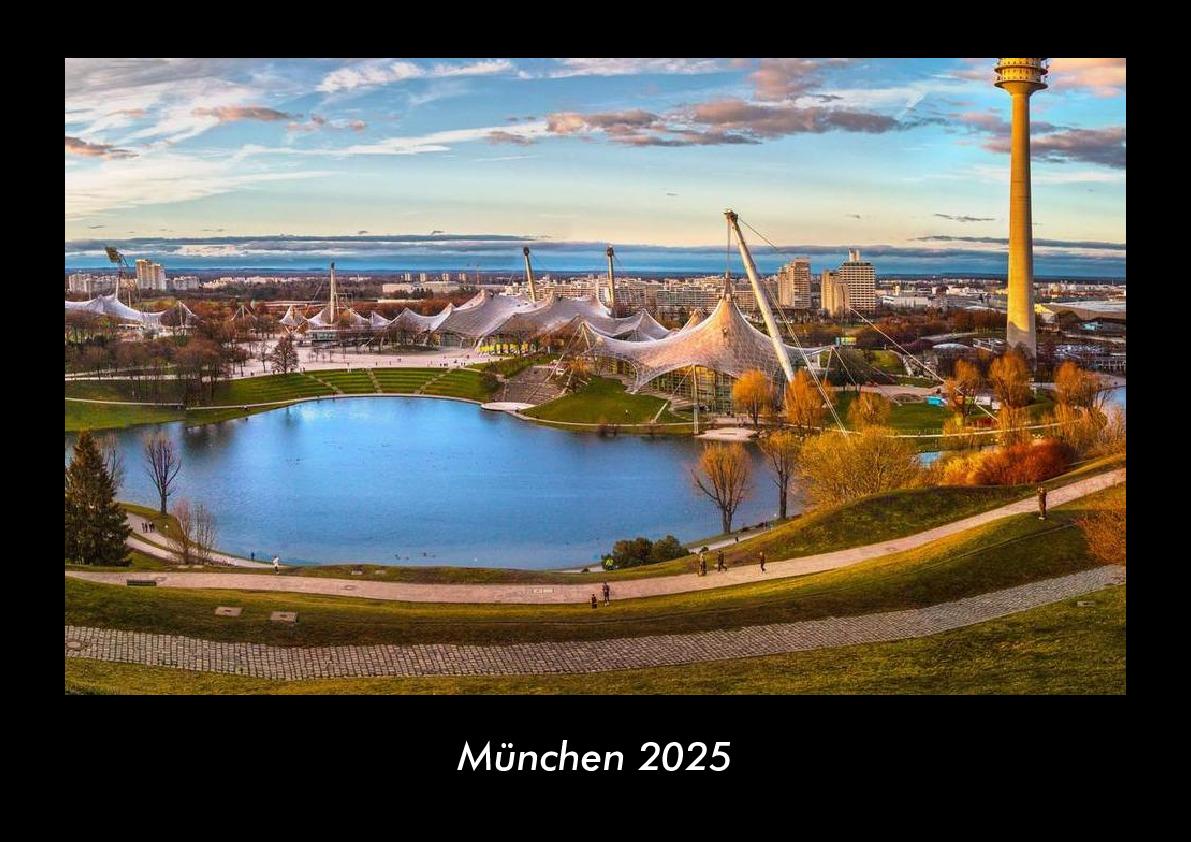 München 2025 Fotokalender DIN A3