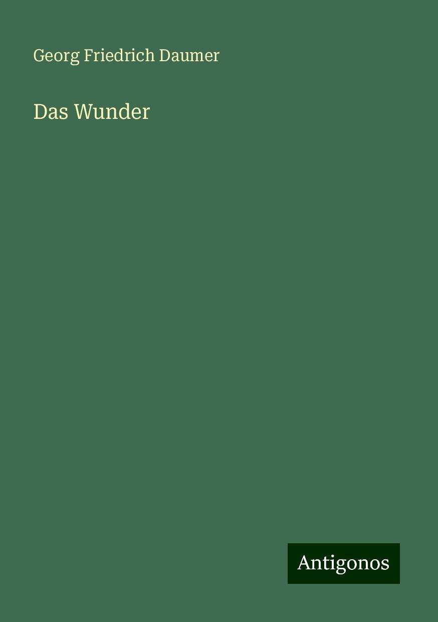 Das Wunder