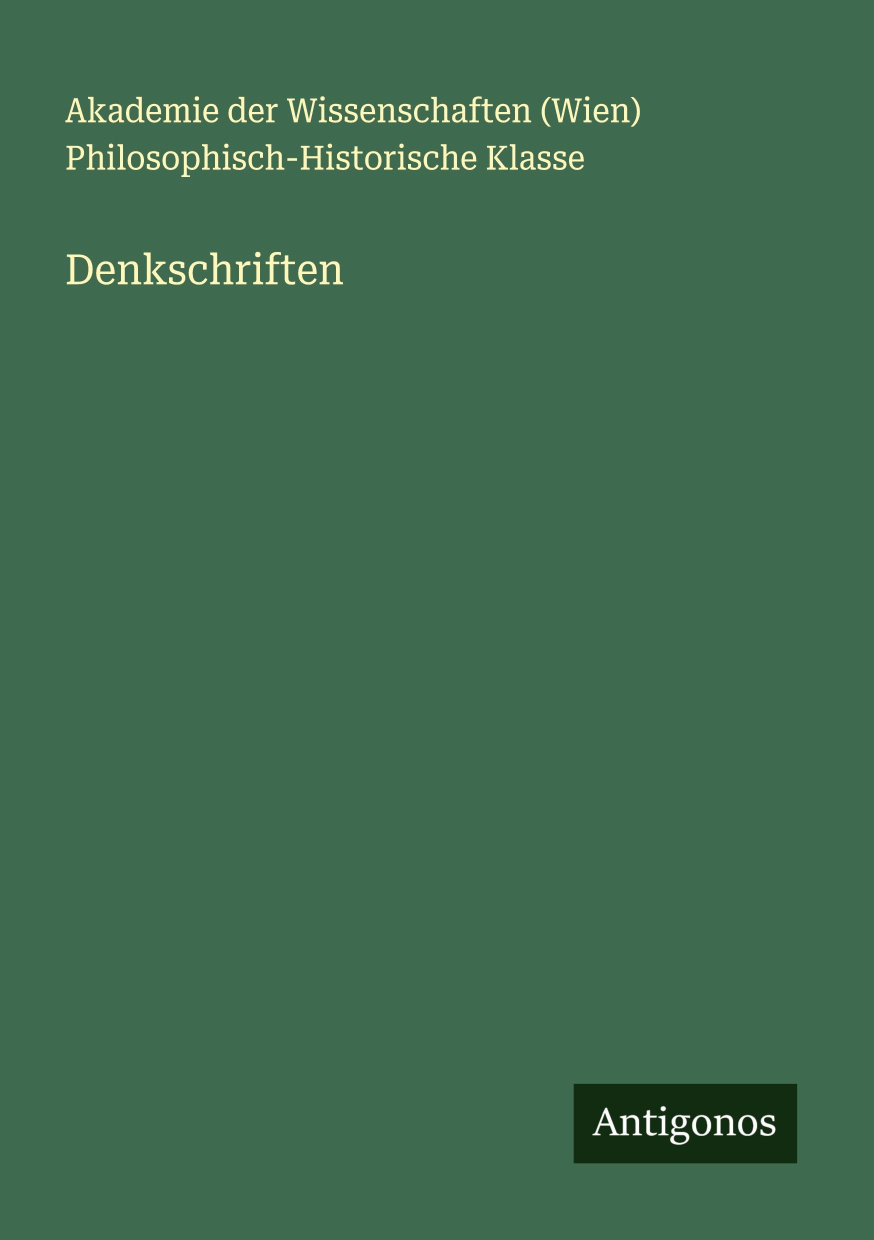 Denkschriften