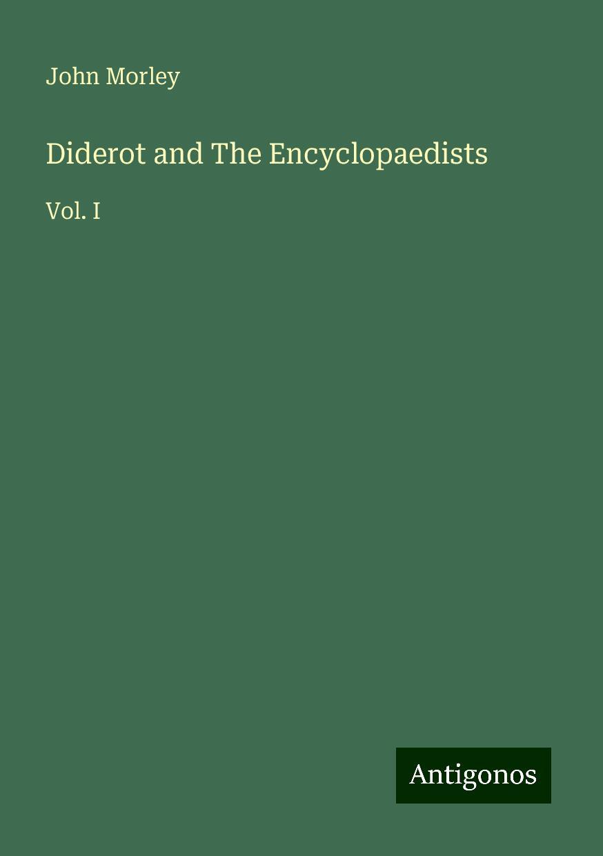 Diderot and The Encyclopaedists