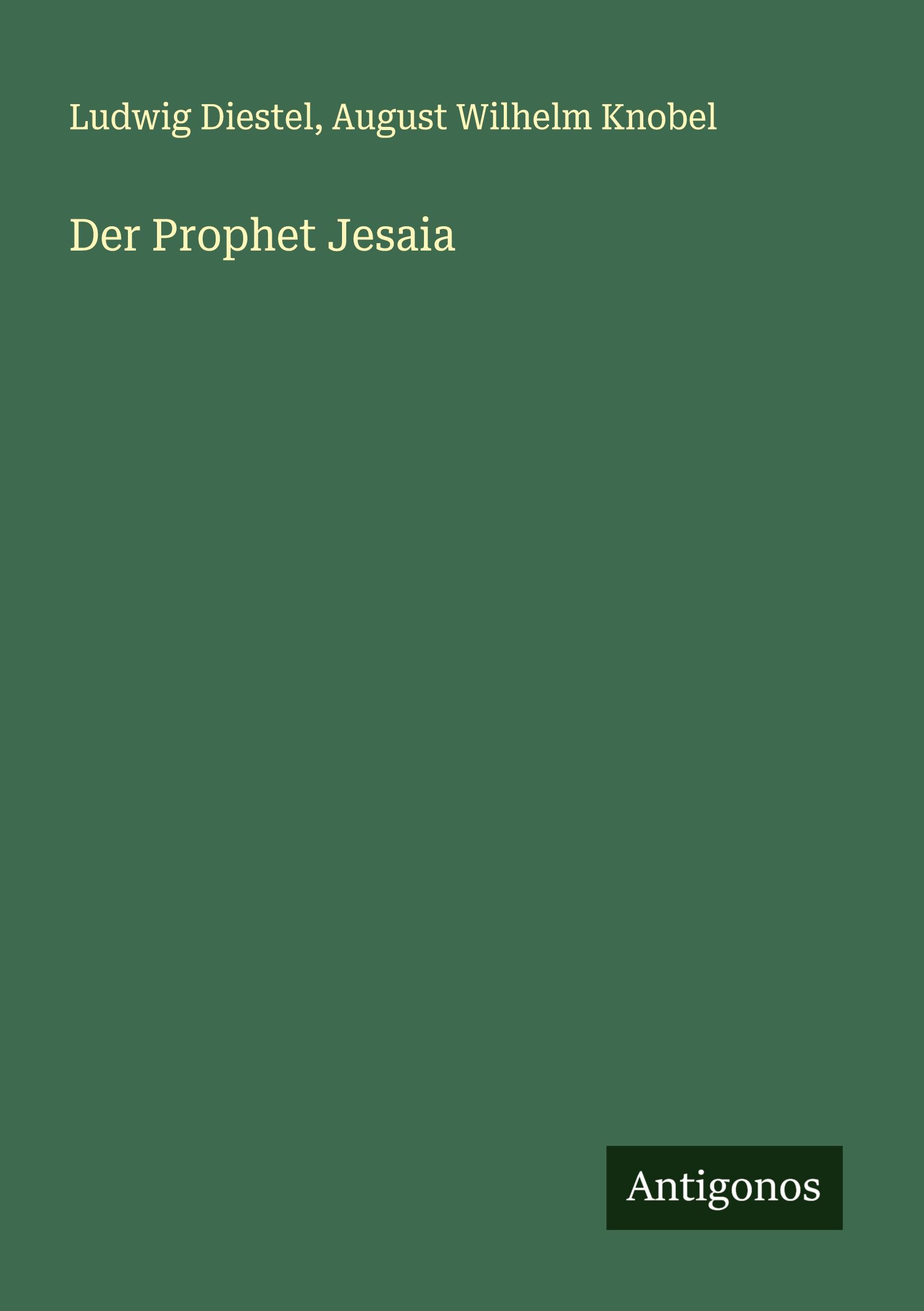 Der Prophet Jesaia