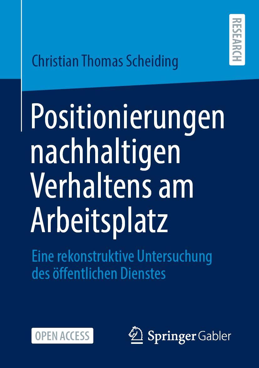 Positionierungen nachhaltigen Verhaltens am Arbeitsplatz