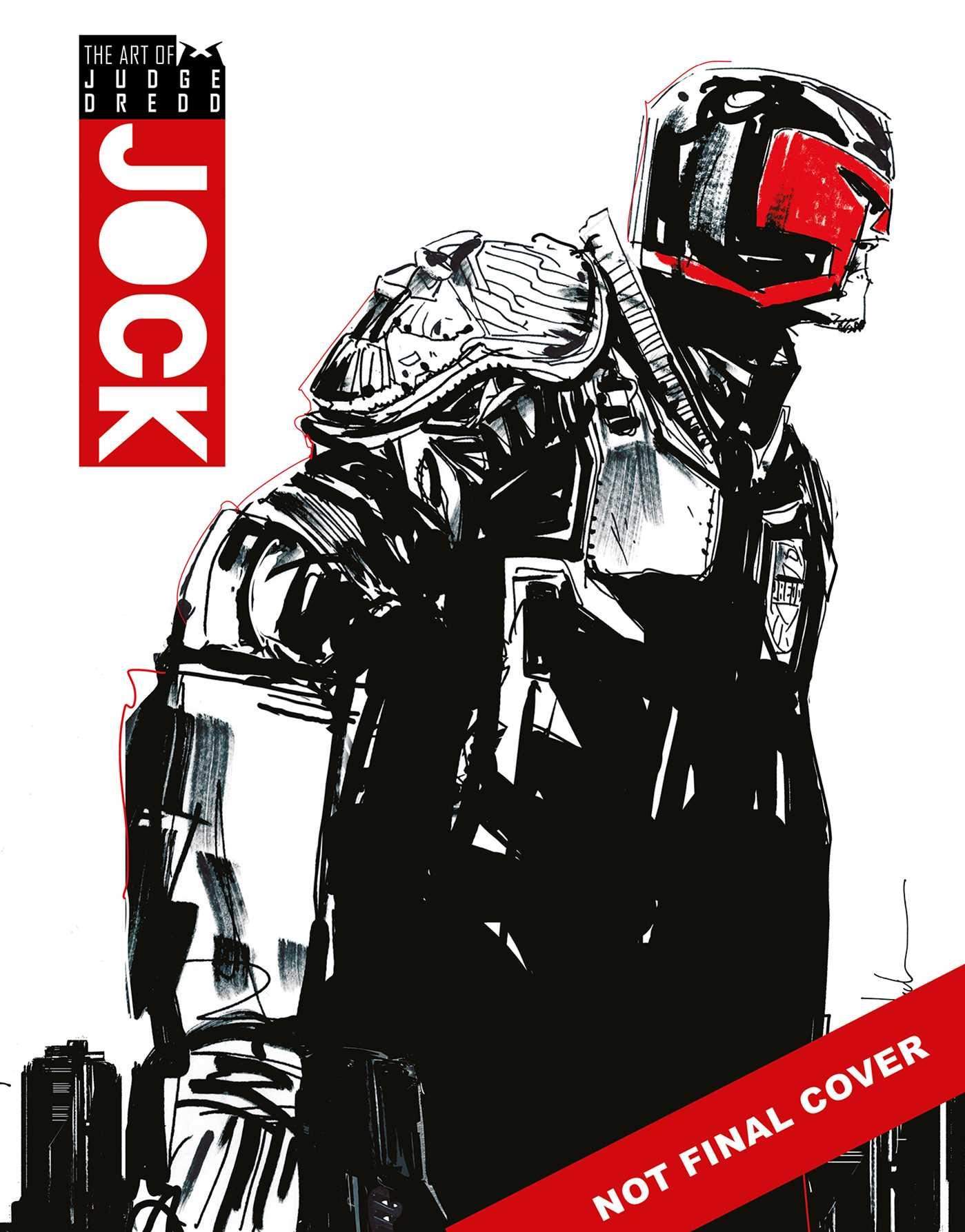 The Art of Judge Dredd by Jock