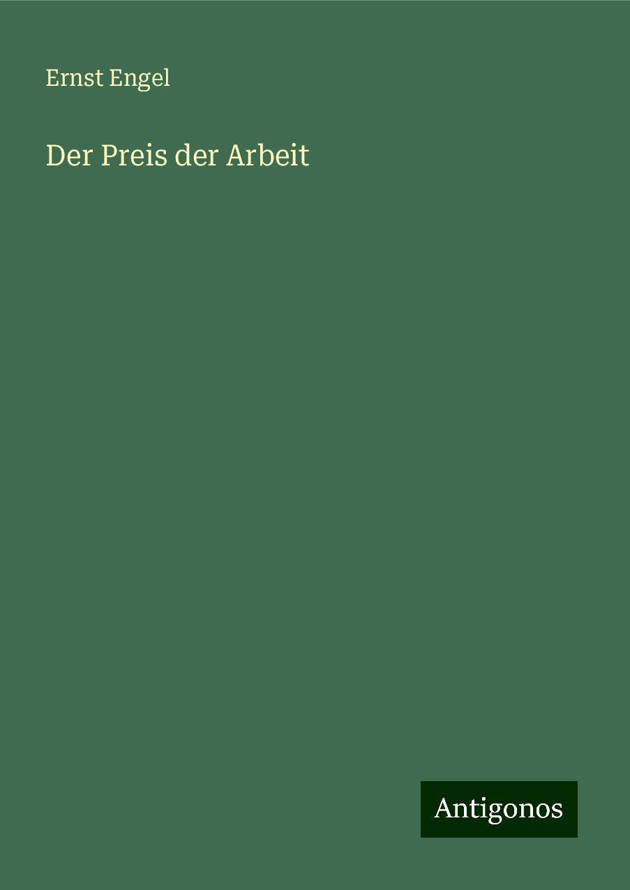 Der Preis der Arbeit