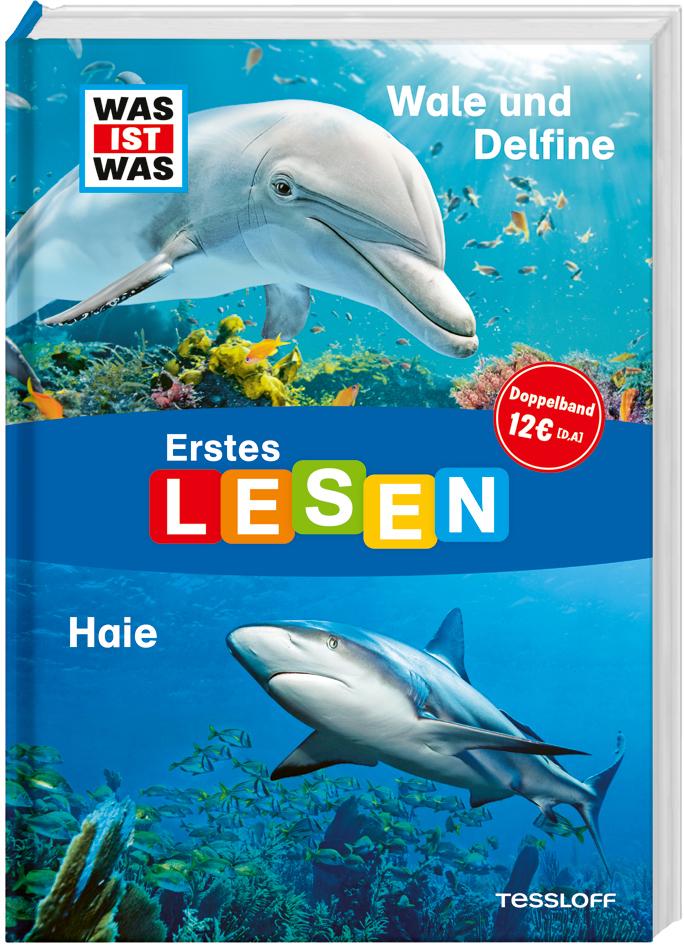 WAS IST WAS Erstes Lesen Doppelband 4. Wale und Delfine/Haie