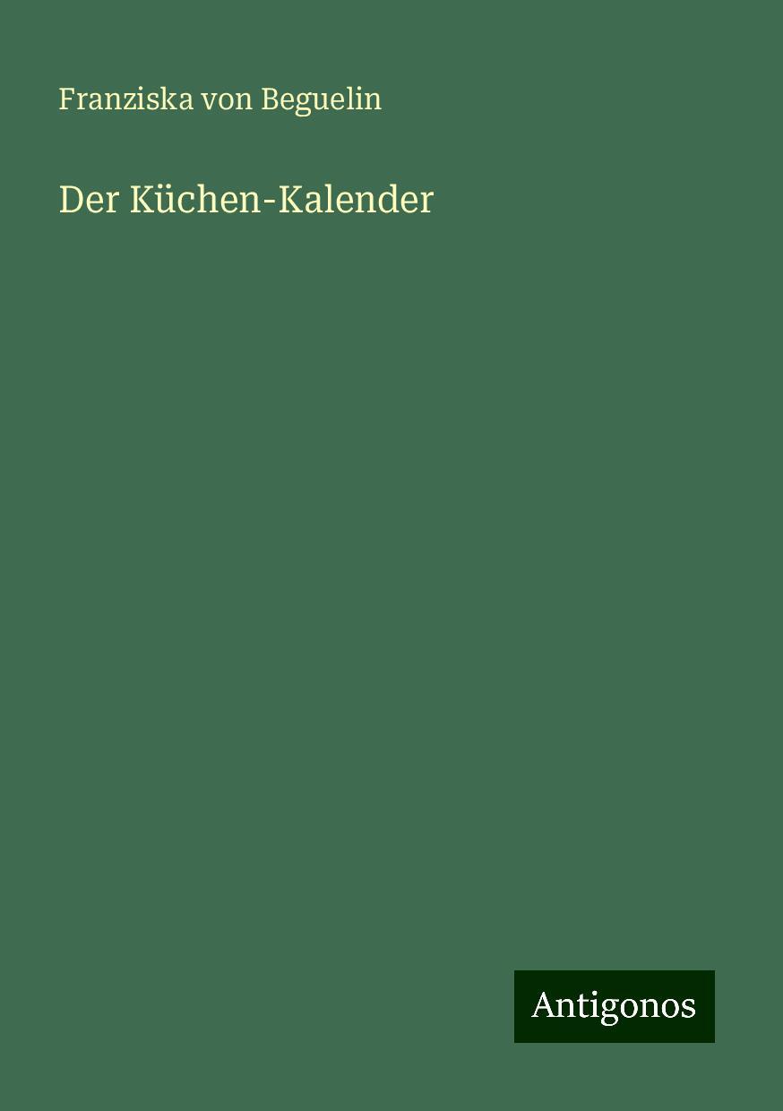 Der Küchen-Kalender