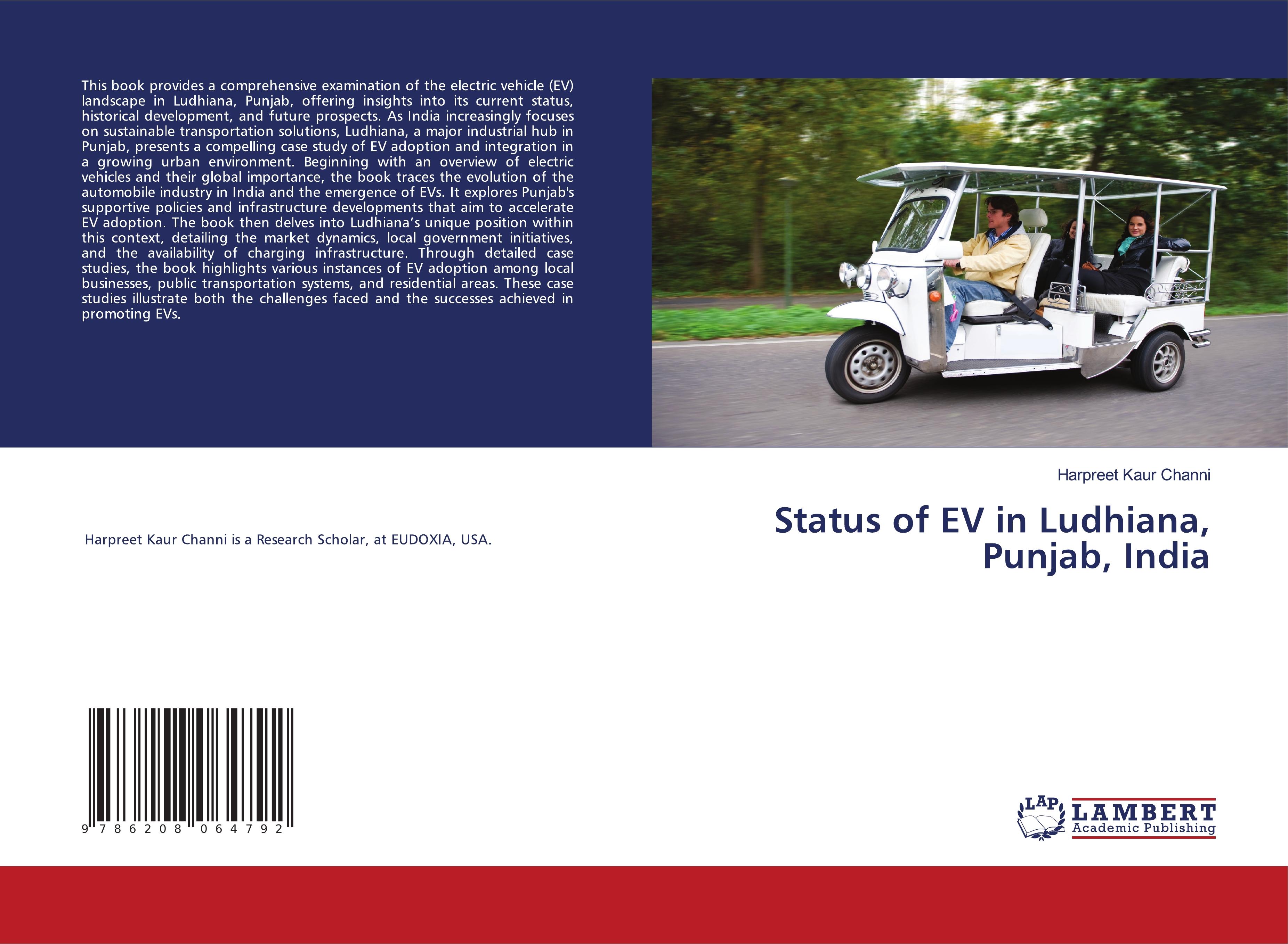 Status of EV in Ludhiana, Punjab, India