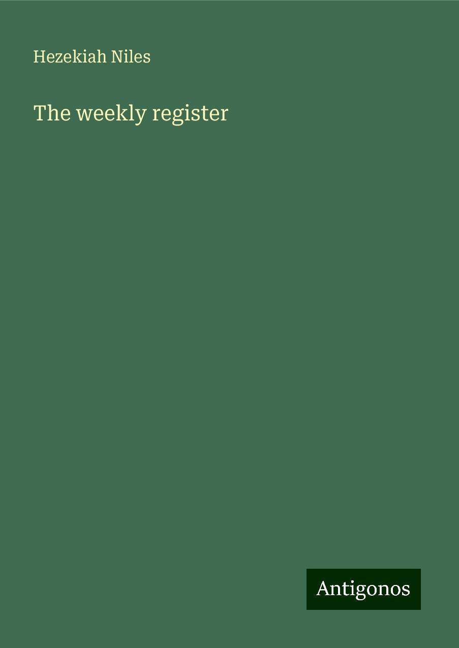 The weekly register