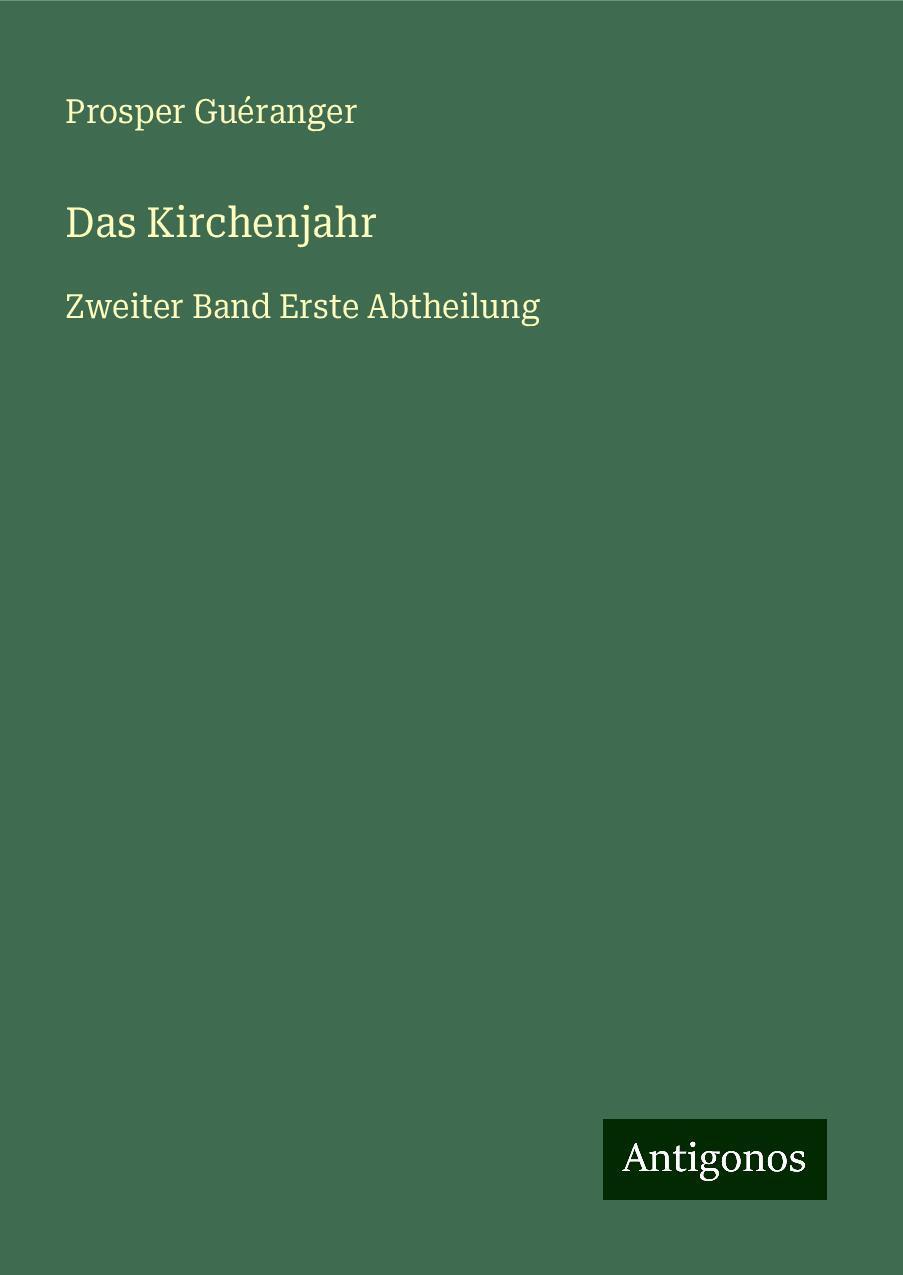 Das Kirchenjahr